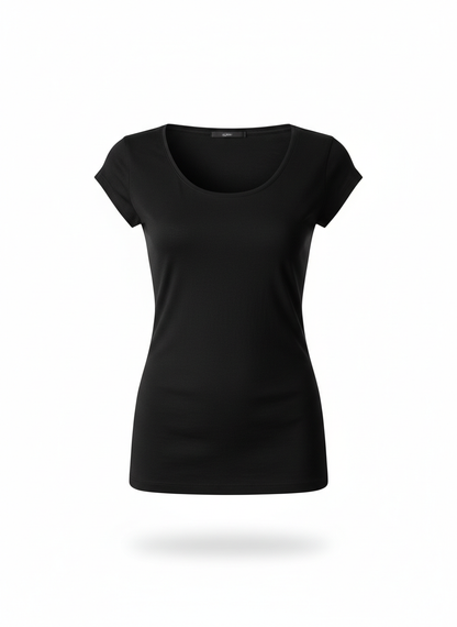 Black Slim T Shirt