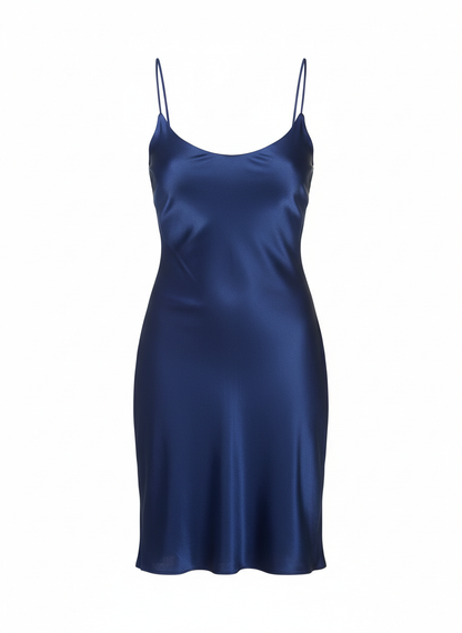 Blue Slip Dress