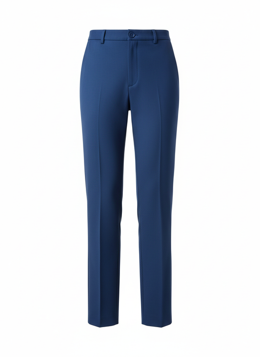 Blue Straight Pants